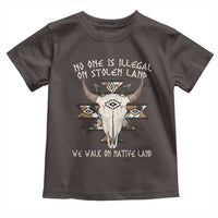 No One Is illegal On Stolen Land Toddler T Shirt