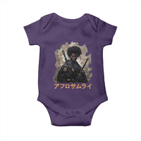 Afro Samurai Baby Onesie Black Pride Japanese Arts