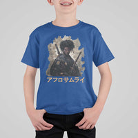 Afro Samurai T Shirt For Kid Black Pride Japanese Arts