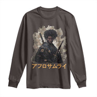 Afro Samurai Long Sleeve Shirt Black Pride Japanese Arts
