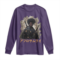 Afro Samurai Long Sleeve Shirt Black Pride Japanese Arts