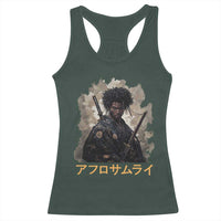 Afro Samurai Racerback Tank Top Black Pride Japanese Arts