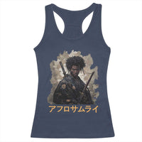 Afro Samurai Racerback Tank Top Black Pride Japanese Arts