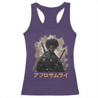 Afro Samurai Racerback Tank Top Black Pride Japanese Arts