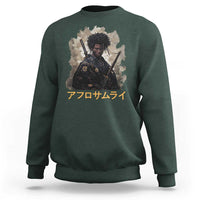 Afro Samurai Sweatshirt Black Pride Japanese Arts