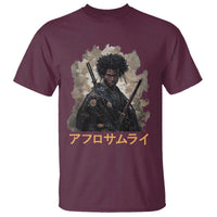 Afro Samurai T Shirt Black Pride Japanese Arts