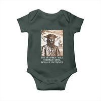 Funny Blackbeard Sarcastic Joke Baby Onesie The Beatings Will Continue until Morale Improves