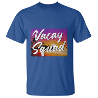 Summer Vacation T Shirt Vacay Squad Funny Beach - Wonder Print Shop