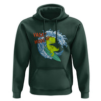 Summer Vacation Hoodie Vacay Mode Cute Dinosaur Surfing - Wonder Print Shop