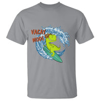 Summer Vacation T Shirt Vacay Mode Cute Dinosaur Surfing - Wonder Print Shop