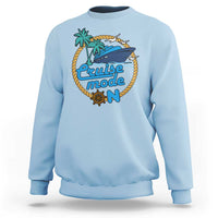 Cruise Mode On Cruising Summer Vacation Sweatshirt - Wonder Print Shop