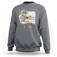 Summer Vacation Sweatshirt Girl's Trip Cheaper Than Therapy - Wonder Print Shop
