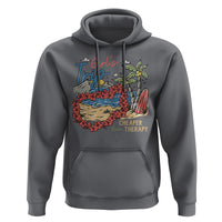 Summer Vacation Hoodie Girl's Trip Cheaper Than Therapy Beach - Wonder Print Shop