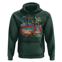 Summer Vacation Hoodie Girl's Trip Cheaper Than Therapy Beach - Wonder Print Shop