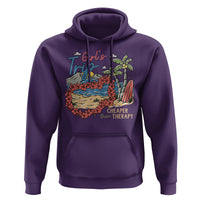 Summer Vacation Hoodie Girl's Trip Cheaper Than Therapy Beach - Wonder Print Shop