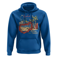 Summer Vacation Hoodie Girl's Trip Cheaper Than Therapy Beach - Wonder Print Shop
