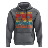 School's Out For Summer Retro Beach Teacher Student Hoodie - Wonder Print Shop