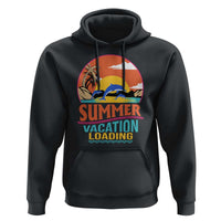Summer Vacation Loading Retro Beach Sunset Hoodie
