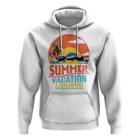 Summer Vacation Loading Retro Beach Sunset Hoodie