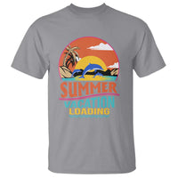 Summer Vacation Loading Retro Beach Sunset T Shirt - Wonder Print Shop