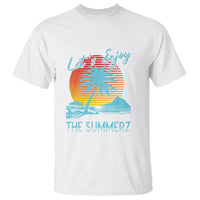 Let's Enjoy The Summer Vacation Beach Sunset T Shirt - Wonder Print Shop