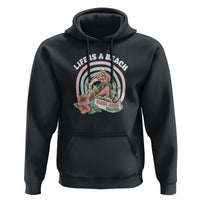 Beach Lover Hoodie Life's A Beach Make Some Waves Summer Vacation - Wonder Print Shop