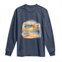 Vacation Time Beach Holliday Fun In The Sun Long Sleeve Shirt