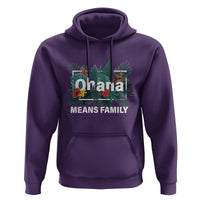 Hawaiian Hoodie Ohana Means Family Hawaii Summer Vacation - Wonder Print Shop