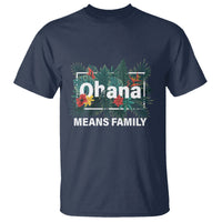Hawaiian T Shirt Ohana Means Family Hawaii Summer Vacation - Wonder Print Shop