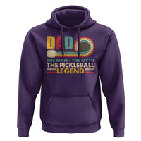 Pickleball Dad Hoodie The Man The Myth The Legend Retro - Wonder Print Shop