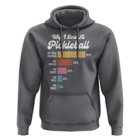 Funny Why I Lose At Pickleball Hoodie - Wonder Print Shop