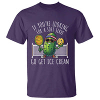 Funny Pickleball T Shirt If You Wanted A Soft Serve Go Get Ice Cream - Wonder Print Shop