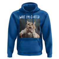 Funny Meme Cat Hoodie Wait I'm Goat