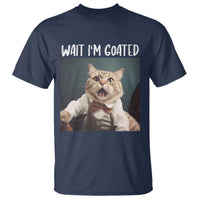Funny Meme Cat T Shirt Wait I'm Goat - Wonder Print Shop