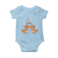 Funny Dinosaur Eat The Last Unicorn Baby Onesie