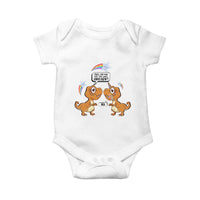 Funny Dinosaur Eat The Last Unicorn Baby Onesie