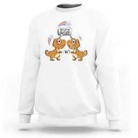 Funny Dinosaur Eat The Last Unicorn Sweatshirt - Wonder Print Shop