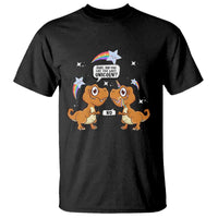 Funny Dinosaur Eat The Last Unicorn T Shirt - Wonder Print Shop