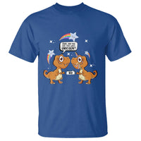 Funny Dinosaur Eat The Last Unicorn T Shirt - Wonder Print Shop