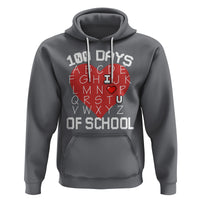 100 Days Of School Alphabet Love Hoodie - Wonder Print Shop