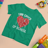 100 Days Of School Alphabet Love T Shirt For Kid - Wonder Print Shop