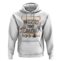 Magical 100 Days Of School Vintage Letter Magic Owl Hoodie - Wonder Print Shop