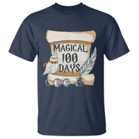 Magical 100 Days Of School Vintage Letter Magic Owl T Shirt - Wonder Print Shop