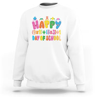 Math Formula 100 Days Of School Funny Math Teacher Sweatshirt - Wonder Print Shop
