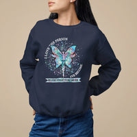 Nurse Sweatshirt I Love The Person I've Become Because I Fought To Become Her - Wonder Print Shop