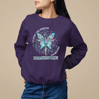 Nurse Sweatshirt I Love The Person I've Become Because I Fought To Become Her - Wonder Print Shop