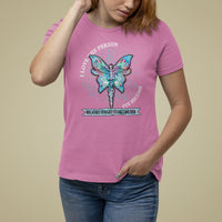 Nurse T Shirt For Women I Love The Person I've Become Because I Fought To Become Her - Wonder Print Shop