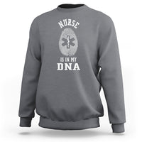 Nurse Sweatshirt Nursing Is In My DNA - Wonder Print Shop