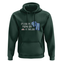 Funny Nurse Hoodie It's Always Pajama Day At This Job - Wonder Print Shop