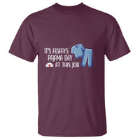 Funny Nurse T Shirt It's Always Pajama Day At This Job - Wonder Print Shop